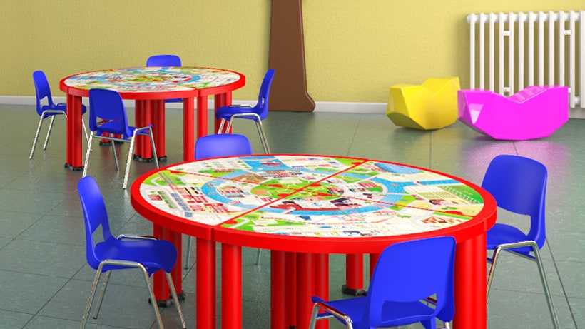 Furniture for day care schools